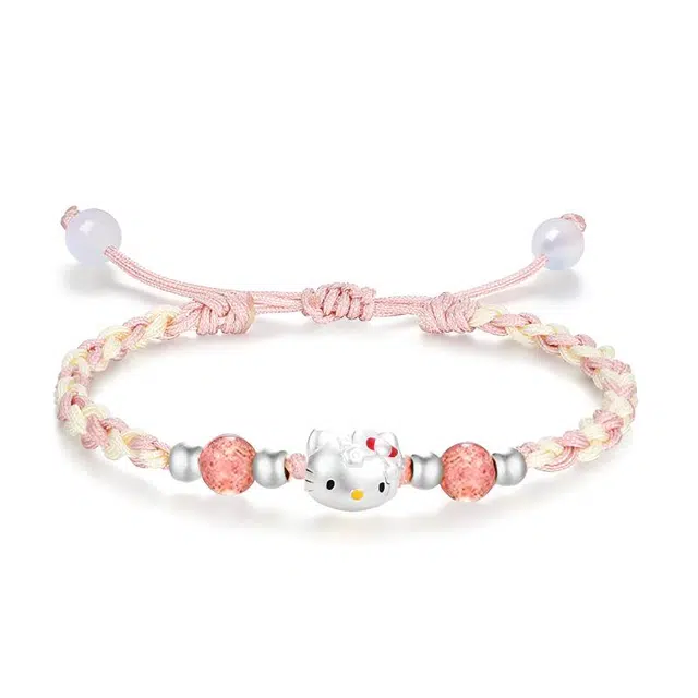 琉堇 新中式轻奢可调节 琉璃 玉石手绳 女款