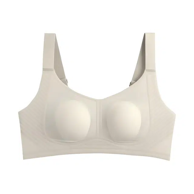 慕梵度 无痕裸感兔耳朵杯大码内衣女大胸显小聚拢侧收光面轻薄显瘦软支撑防下垂凉感舒适透气文胸 女款