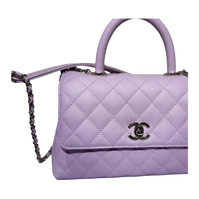 CHANEL Coco Handle 25P Logo