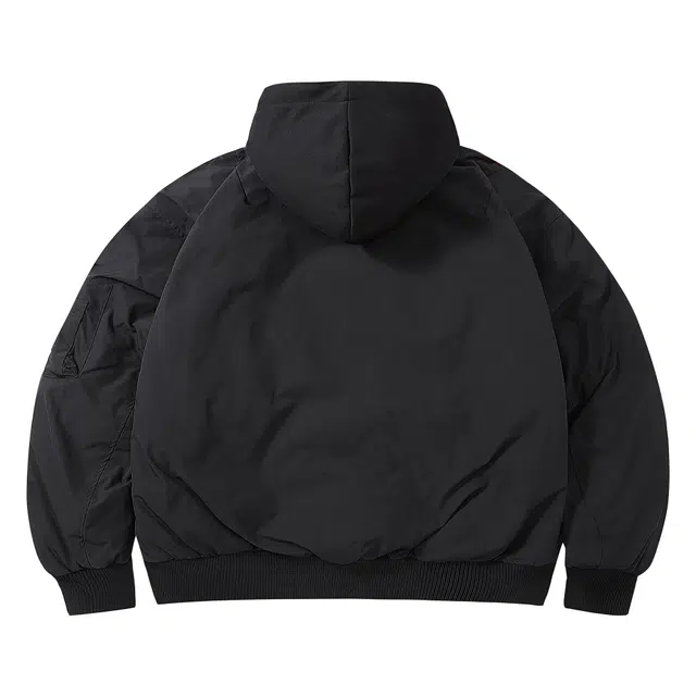 中国航天 美式高街复古品牌字母印花潮流时尚百搭嘻哈街头宽松休闲工装夹克冬季防寒加厚保暖防风舒适连帽飞行员羽绒服外套 男女同款