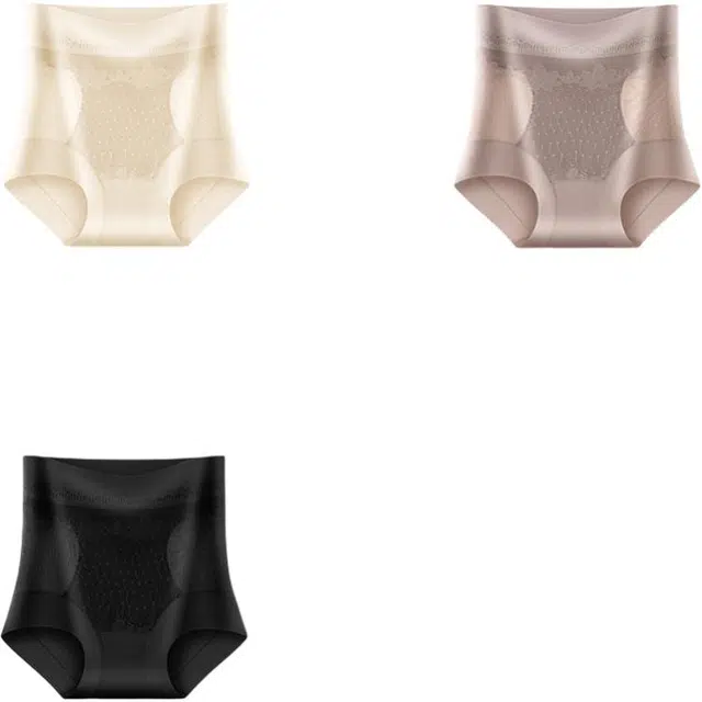 帕兰朵 轻塑高腰收腹女束腰收小肚子塑形提臀塑身裤新款夏季薄款三角内裤 女款