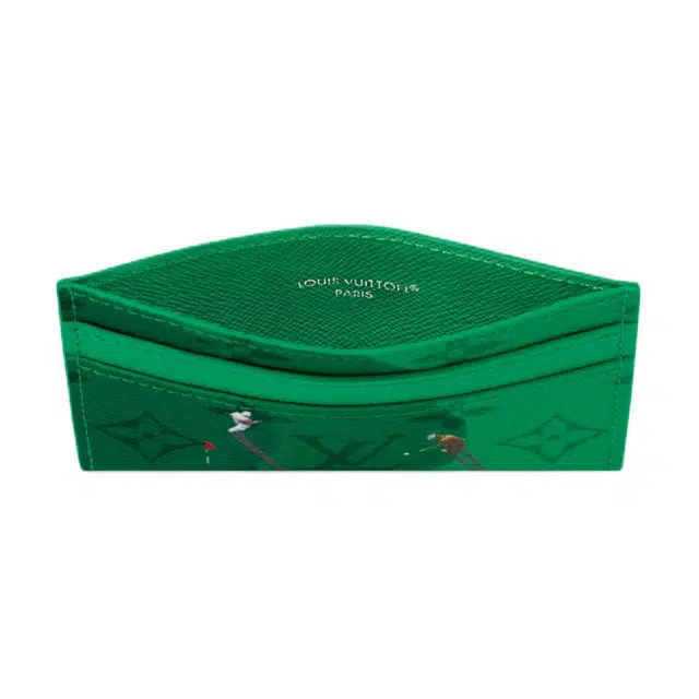 Louis Vuitton Card Holder Green