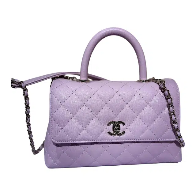 CHANEL Coco Handle 25P Logo