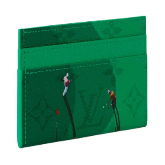Louis Vuitton Card Holder Green