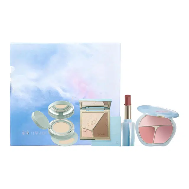 彩棠 碧落夕岚限定礼盒套装 易上色润泽