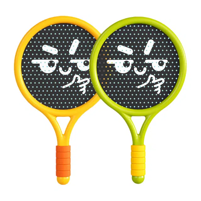 图米鱼 儿童羽毛球拍户外训练 亲子互动 益智健身 早教教具