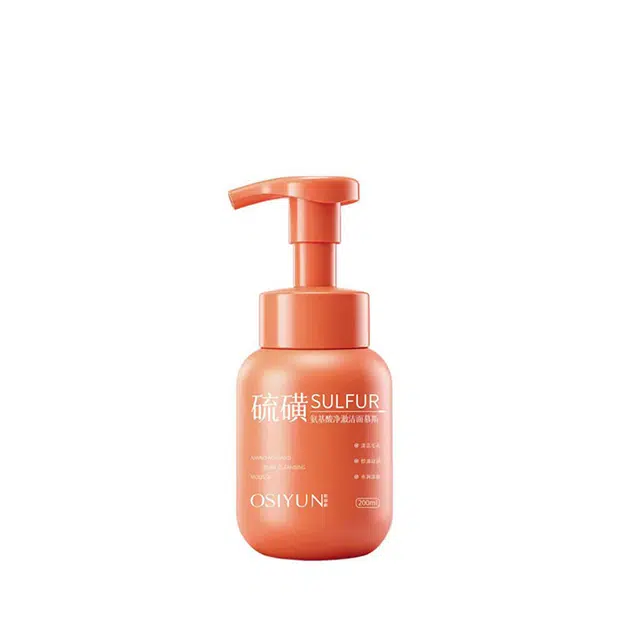 欧丝韵 基酸洁面慕斯洗面奶 去黑头祛痘 干皮敏感肌油性肤质 清洁泡沫控油保湿温和学生男女国货