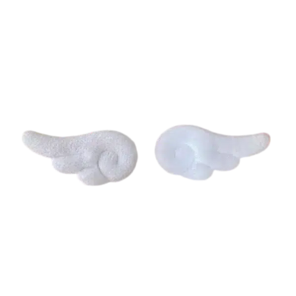 希铃 可爱 白色天使 聚酯纤维 发夹 女款