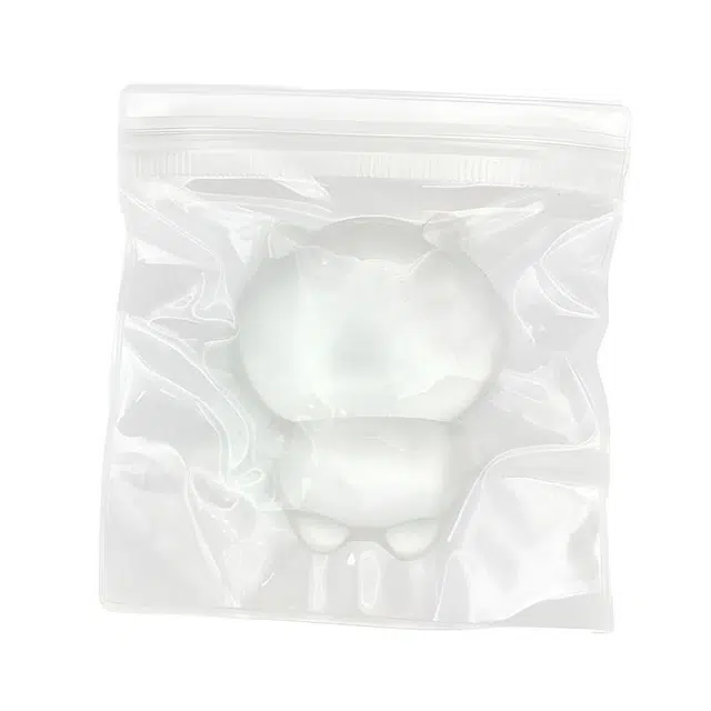 欧伊莲 透明熊 可爱卡通透明解压软回弹释放压力 捏捏乐按按乐