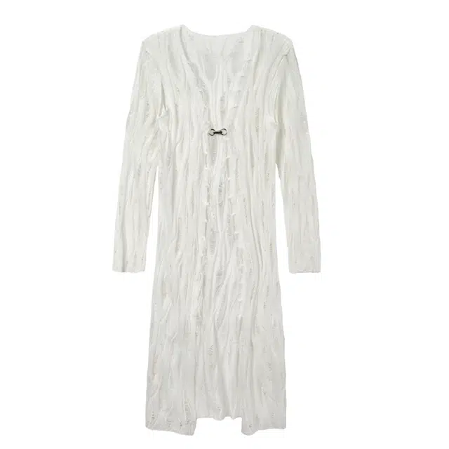 TREEMINGBIRD Featherlight Longline Knit Cardigan