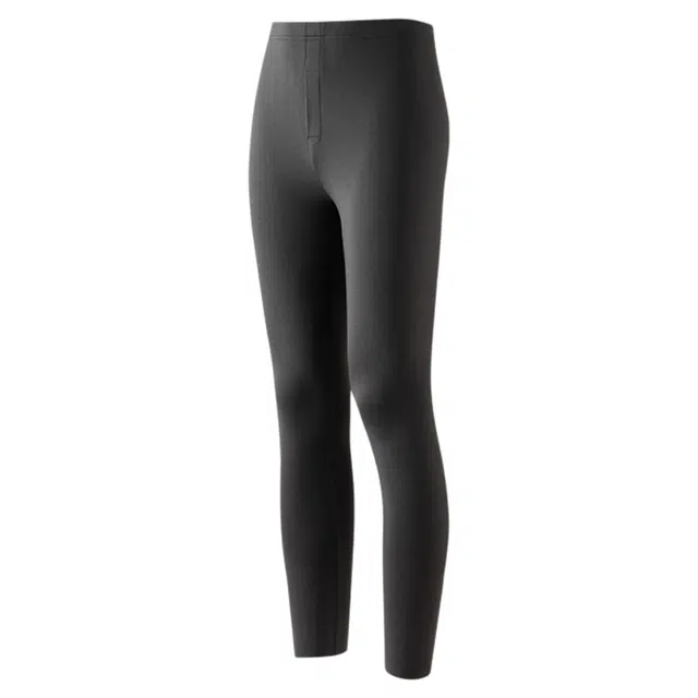 潞优野 德绒亲肤舒适内穿无痕打底羊毛线裤秋裤青少年大码衬裤 保暖裤 男款