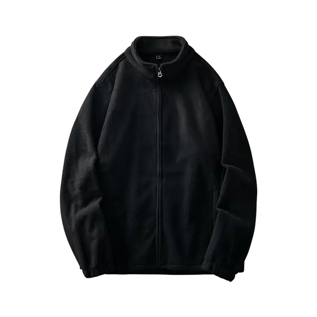 杜克恩 双面摇粒绒立领拉链开衫外套秋冬季美式保暖抓绒衣冲锋衣内胆卫衣休闲长袖夹克 男女同款