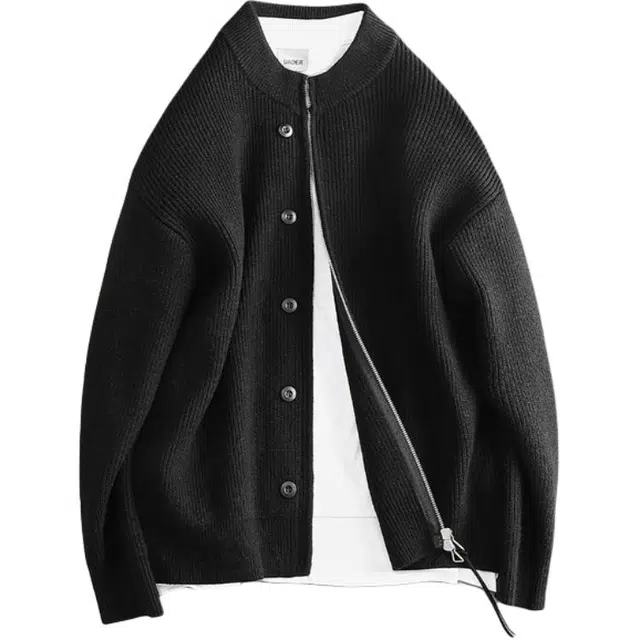 空城计 韩系极简宽松拉链舒适衬衫 男女同款