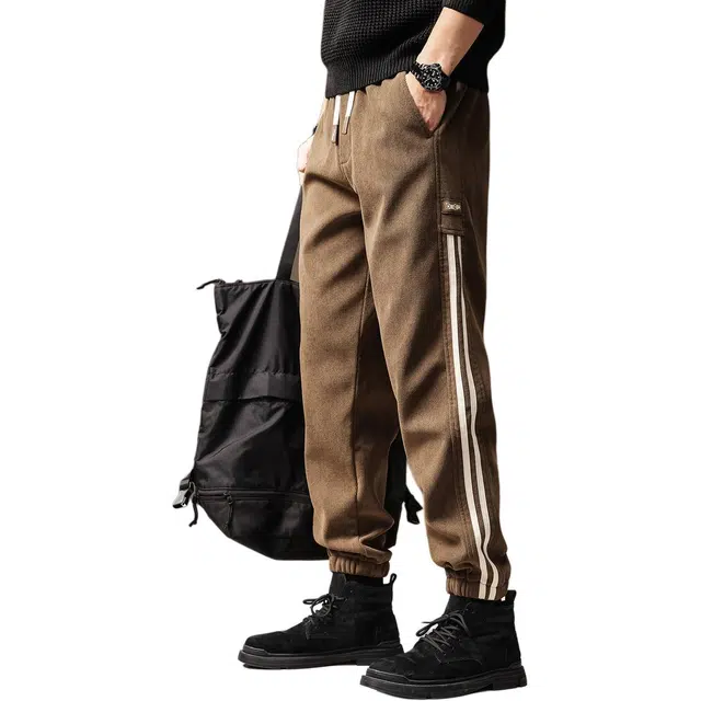 贵色 美式复古潮牌舒适显瘦日常出行穿搭休闲裤 男女同款