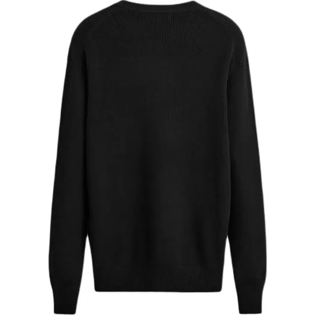 ZARA Loose Ribbed Crewneck Sweater