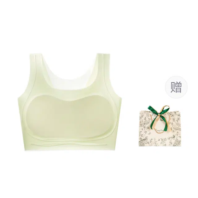 皇室品轩 粉底液内衣超薄束身衣无痕束胸女透气大胸显小上衣背心文胸 女款