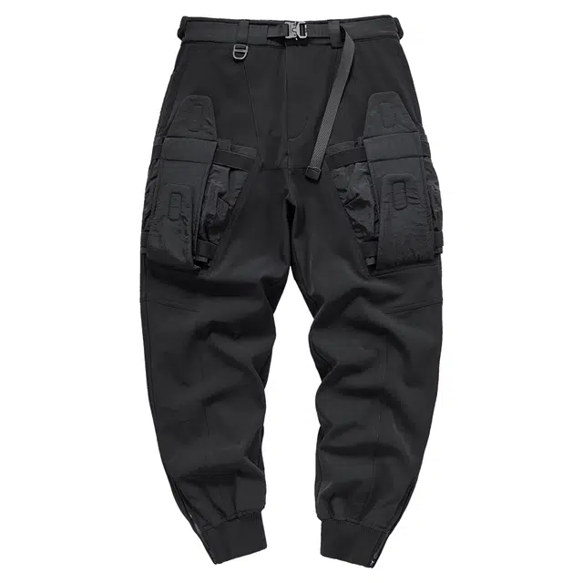 VIP Paratrooper Joggers Black