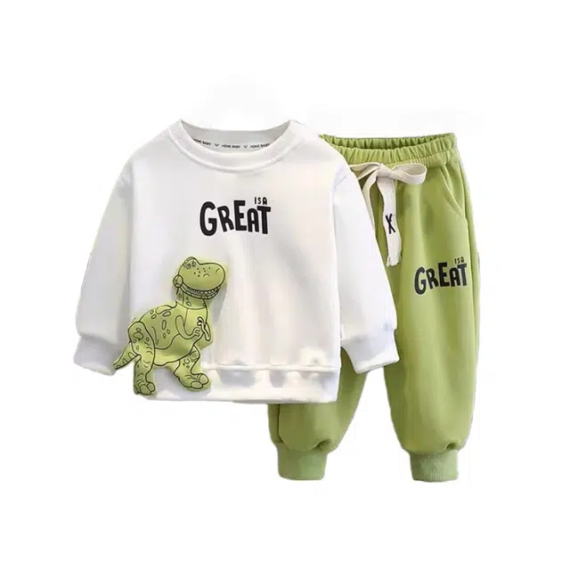 吉姆沃克休闲运动套装 洋气宝宝春秋装衣服潮小儿童韩范酷帅两件套