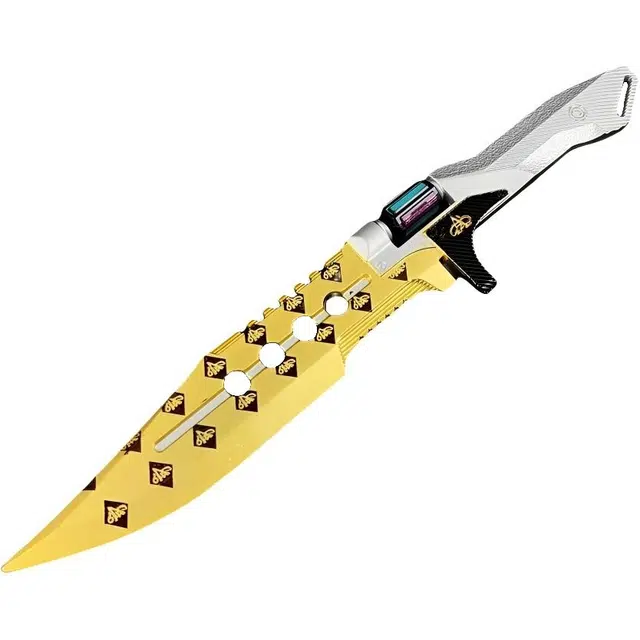 萌益兔 赢家小刃酷炫合金近战小刀武器 可转动转轮 未开刃 其他静态模型