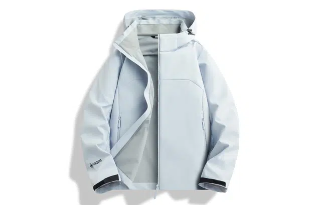 木林森 户外运动城市通勤时尚百搭撞色设计挡风防雨透气轻量化耐刮抗撕裂口袋防水拉链可脱卸帽外套夹克 男女同款