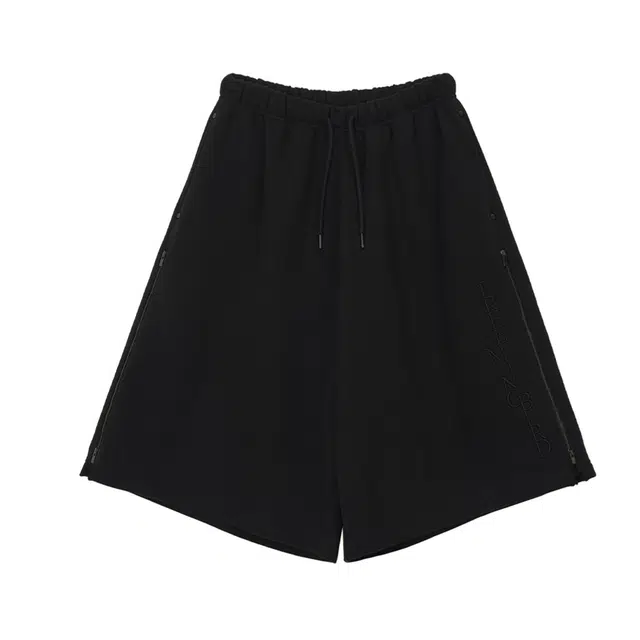 TREEMINGBIRD Zipper Finishing Sweat Bermuda Pants