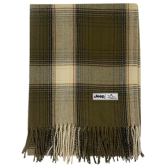 Jeep Scarf Retro Plaid