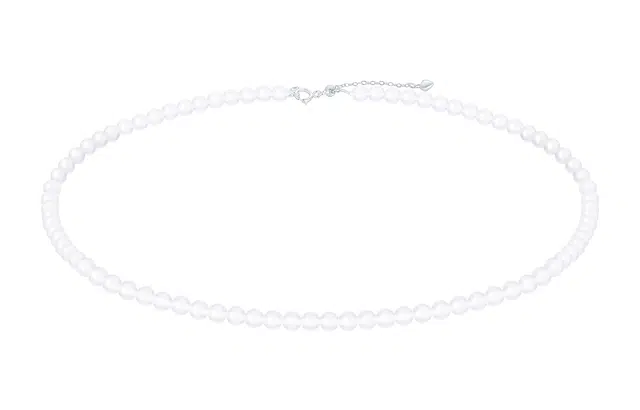 老庙 招财转运 白月光素圈皎洁温润素圈  显白一念清净平安顺遂吉祥如意#好运天然 玛瑙 项链 女款