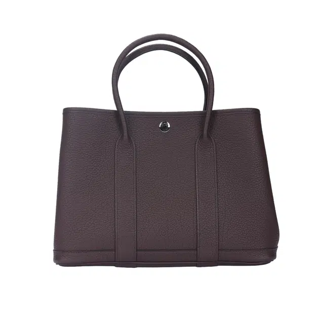 HERMES Garden Party 30 0G Rouge sellier