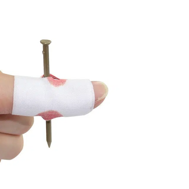 欧伊莲 穿指钉整人魔术道具 手指穿钉新奇特抽象 创意整蛊玩具