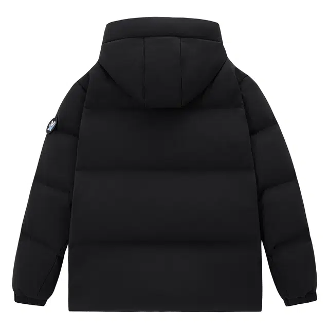 XINYINSU Retro Butterfly Letter Patch Down Jacket