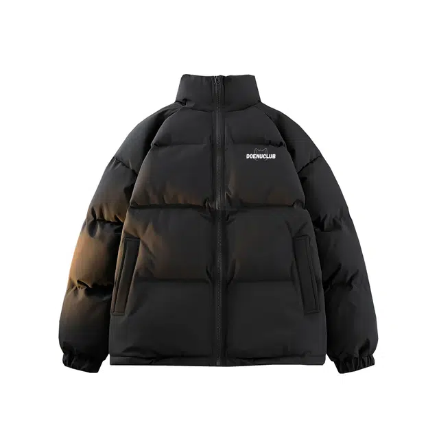 DOENU Cartoon Cat Puffer Jacket