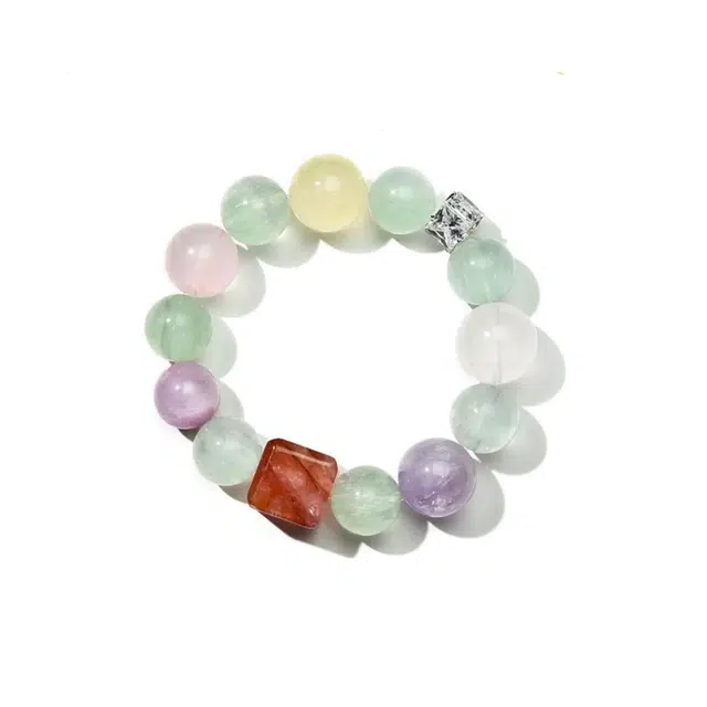 匠锁心玉 大尺寸方糖多宝 简约新中式转运纳福国潮古风原创设计小众轻奢高级感气质百搭潮流时尚手饰#好运天然 紫水晶 手串 男女同款情侣款