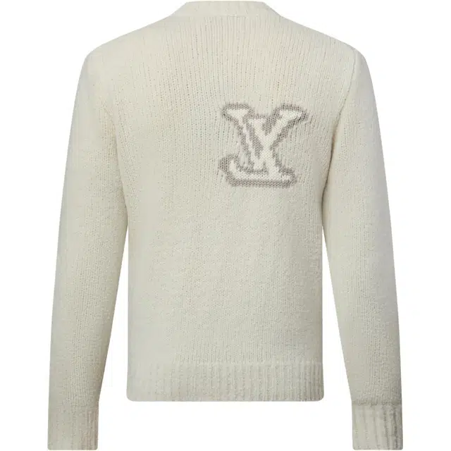 Louis Vuitton SS26 Logo Embroidered Sweater