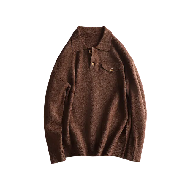 空城计 轻奢海鸥复古设计针织衫 男女同款