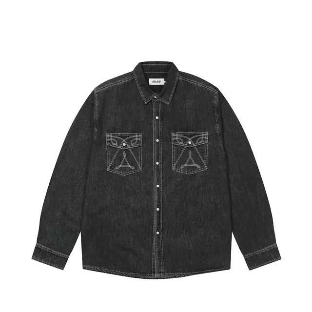 PALACE FW25 DENIM WESTERN OVERSHIRT