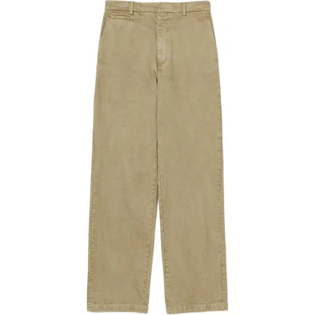 Auralee FW25 PRODUCT DYED FINX CHINO NARROW PANTS