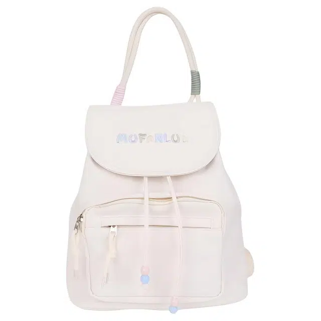 爱尔绅特 简约精致便携甜美时尚 尼龙布 双肩包 常规 女款 多色