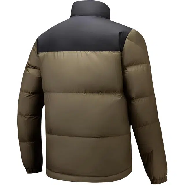 超级安踏 立领拉链拼色休闲棉服 男女同款