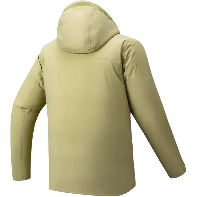 超级安踏 连帽拉链纯色保暖羽绒服 男款