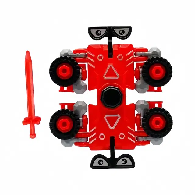 图米鱼 创意变形机械狗 多关节可动滑行 指尖陀螺