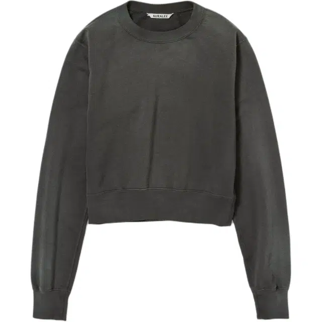Auralee FW25 PRODUCT DYED PIMA LIGHT SWEAT PO T