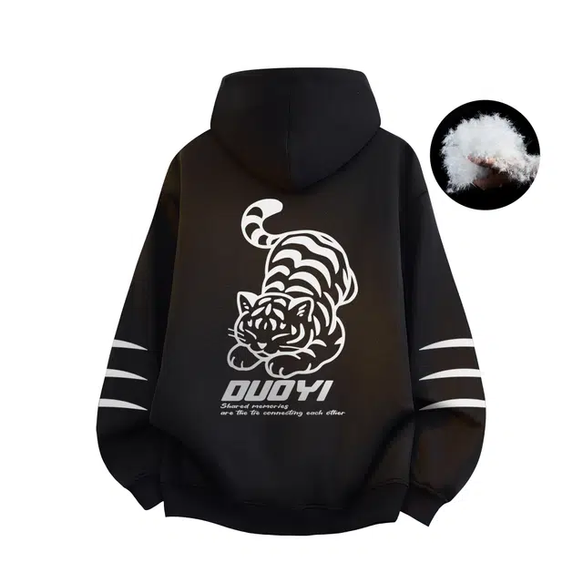 Duoyi Dream Tiger Pullover Hoodie