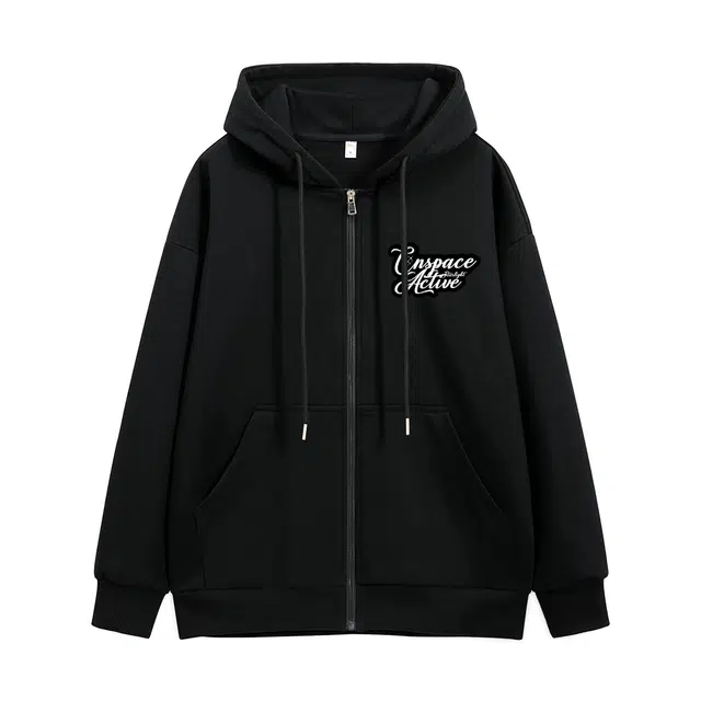 中国航天 复古时尚百搭印花设计休闲宽松潮牌学院日常通勤舒适耐磨透气长袖卫衣 男女同款