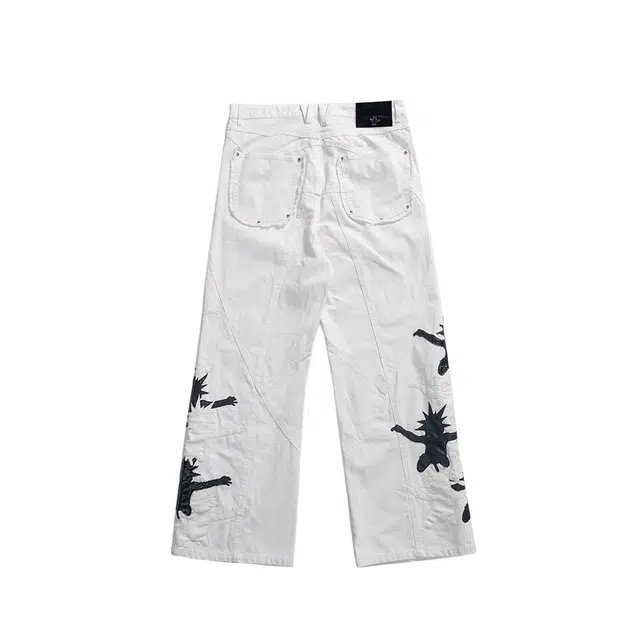 FREE WORLD ORDER Logo Casual Pants