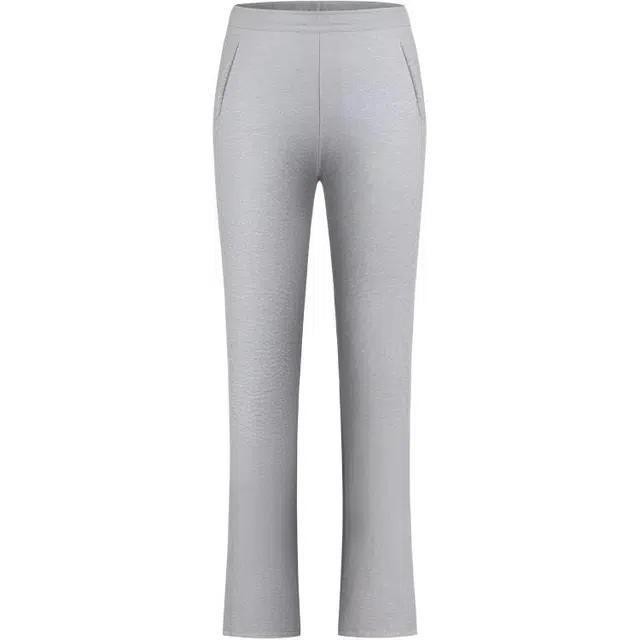 超级安踏 加绒舒适百搭纯色修身微喇休闲裤 女款