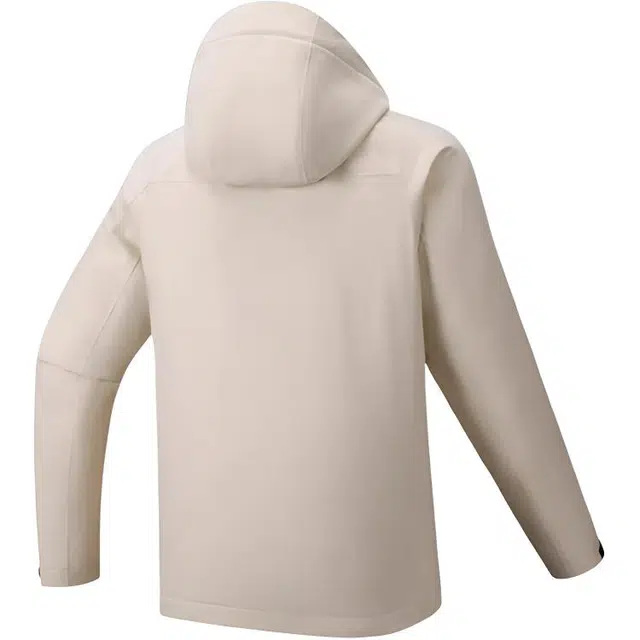 超级安踏 连帽拉链宽松纯色羽绒服 男女同款