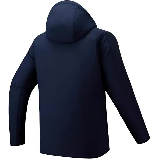 超级安踏 连帽拉链纯色休闲羽绒服 男款