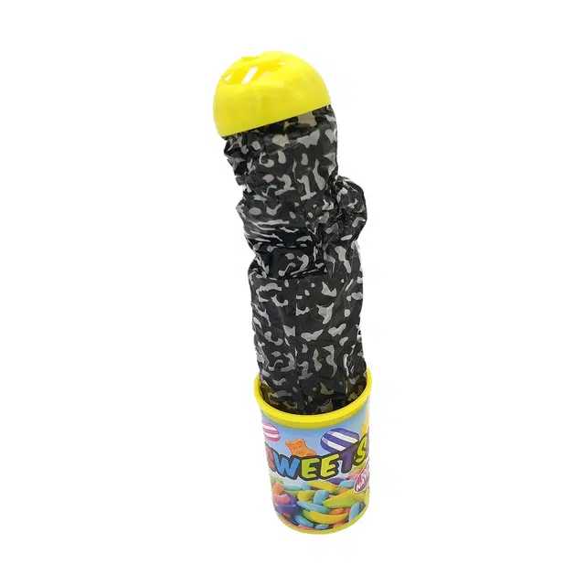 蒙小仔 恶搞薯片桶蛇 恶作剧弹簧蛇 创意整蛊玩具