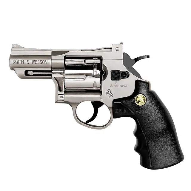 玩顾 左轮金属手枪 手动单发 合金枪 其他玩具枪