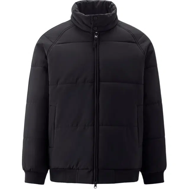 佐丹奴 立领插肩袖梭织棉衣外套棉服 男款